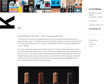 Tablet Screenshot of blog.konnectdesign.com
